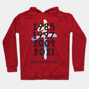 8ts Chinese New Year of the Ox Hoodie